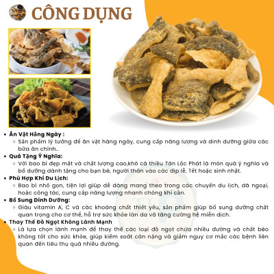 DA CÁ HỒI TÂN LỘC PHÁT BỊCH 100G