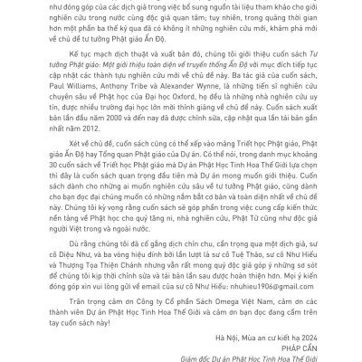 Tư Tưởng Phật Giáo - Một Giới Thiệu Toàn Diện Về Truyền Thống Ấn Độ