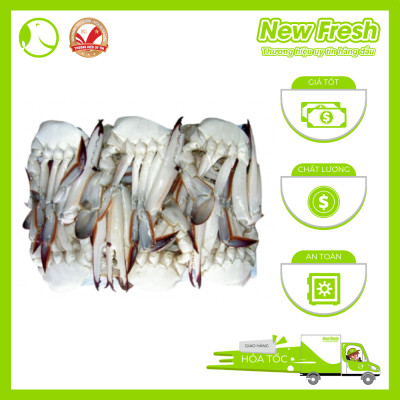 Ghẹ Cắt Xuất Khẩu - Túi 1Kg (16-20 Miếng)