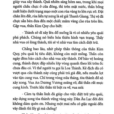 Sách - Truyện Cổ Tích Việt Nam Chọn Lọc - Trọng Thủy Mỵ Châu (Tái Bản 2025)