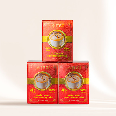 Yến Chưng Đông Trùng Hạ Thảo DTNEST - Hũ 70ml - Bồi Bổ Sức Khỏe