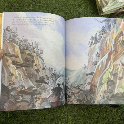 [Bộ LỊCH SỬ VIỆT NAM BẰNG TRANH] - BÌA CỨNG - IM MÀU TOÀN BỘ - NXB TRẺ - [Vua Lê Đại Hành] -