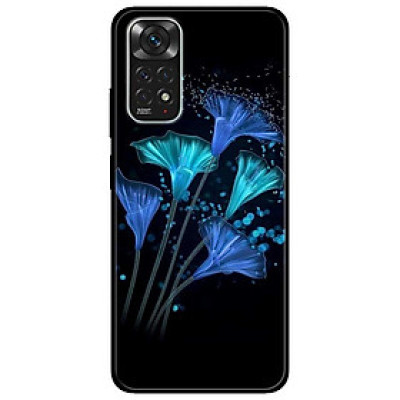 Ốp lưng dành cho Xiaomi Redmi Note 11 4G - Hoa Đêm Xanh