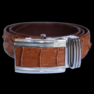 Dây nịt nam da cá sấu Huy Hoàng nguyên con 4P nhiều màu HJ94237-4756-4768-4806 