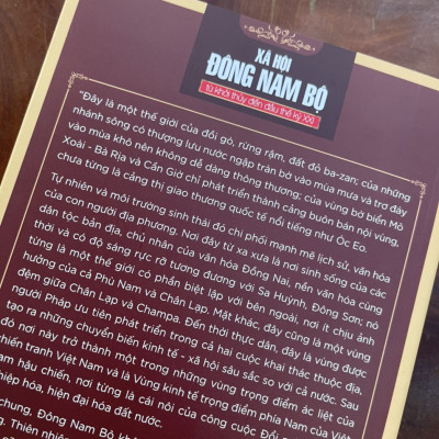 XÃ HỘI ĐÔNG NAM BỘ từ khởi thuỷ đến đầu thế kỷ XXI - Huỳnh Ngọc Đáng – Nxb Tổng hợp Tp Hồ Chí Minh (bìa mềm)