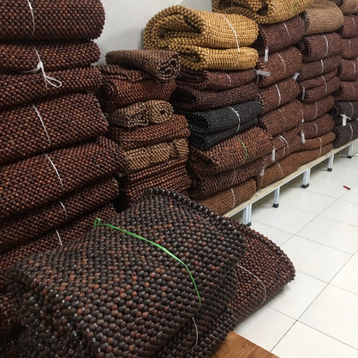 Chiếu Hạt Gỗ Trắc Mộc kích thước 1,6mx2m - Chiếu  gỗ Mian ( video , hình thật )