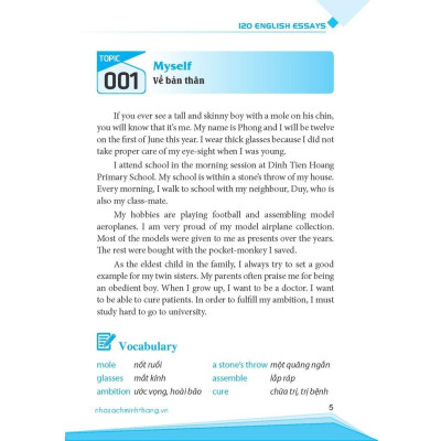 Sách - The Langmaster - 120 Bài Luận Tiếng Anh - Bìa Mềm - Minh Thắng