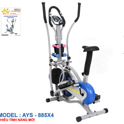 Xe đạp tập thể dục trong nhà toàn thân AYOSUN AYS – 885X4 ( Chính Hãng )
