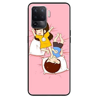 Ốp lưng dành cho Oppo A54 - A74 - A94 mẫu Couple Ngủ