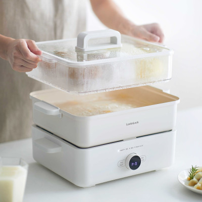 Nồi lẩu đa năng Locknlock EJP154IVY (4.5 Lít - 1500W) - Hàng Chính Hãng