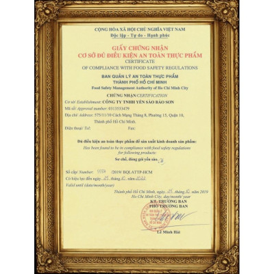 YẾN SÀO TINH CHẾ SỢI - HỘP 100GR