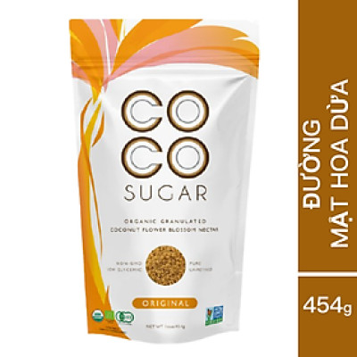 Đường Mật Hoa Dừa Hữu Cơ Organic Coco Sugar