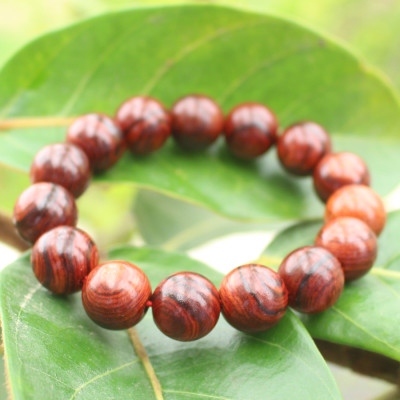 Vòng tay Phong thủy Gỗ Sưa_14 ly_15 hạt