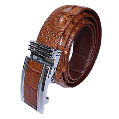 Dây nịt nam da cá sấu Huy Hoàng nguyên con 4P nhiều màu HJ94237-4756-4768-4806 