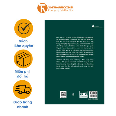 Sách - Đức Đạt Lai Lạt Ma Bộ ảnh của Manuel Bauer thực hiện từ 1990-2024