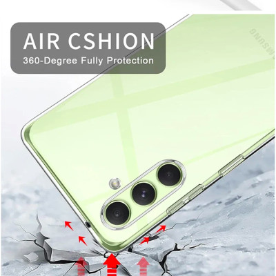 Ốp lưng dẻo silicon cho Samsung Galaxy A05, A05s, A15, A25 hiệu Ultra Thin (siêu mỏng 0.6mm, chống trầy, chống bụi) - Hàng nhập khẩu