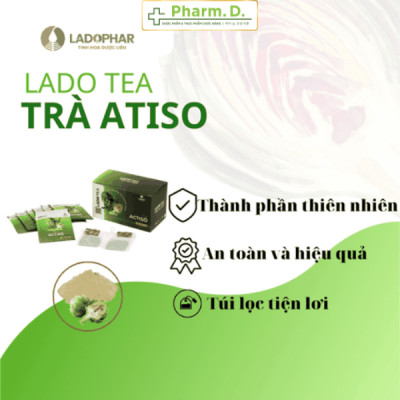 [CHÍNH HÃNG] Trà Thảo Mộc Actiso Hỗ Trợ Chức Năng Gan Thanh Lọc Cơ Thể 20 Túi Lọc
