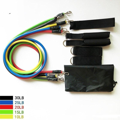 Bộ Túi 5 Dây Kéo Đàn Hồi Chuyên Dùng Tập Gym, Tập Thể Dục