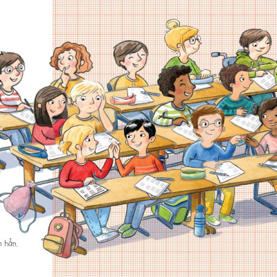 Sách - Người Bạn Kết Nối Bé Nhỏ - Tập 3 - Ở Trường Học