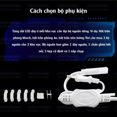 Đèn LED Dây 5050 OPPLE Ultility Strip HV (50m/Cuộn) - Sự Lựa Chọn Hoàn Hảo Trong Chiếu Sáng Trang Trí