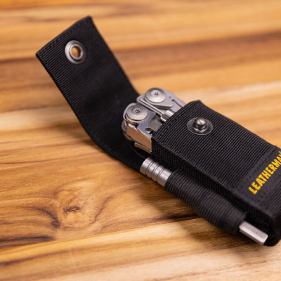 Bao đeo đựng dụng cụ đa năng Leatherman Nylon Sheath W pocket (với ngăn dựng nhỏ bên hông)