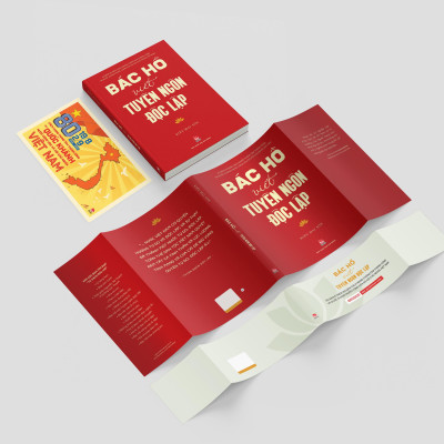 Sách - Bác Hồ Viết Tuyên Ngôn Độc Lập - Ấn Bản Kỉ Niệm 80 Năm Quốc Khánh - Tặng Kèm Postcard - Độc Quyền Fahasa