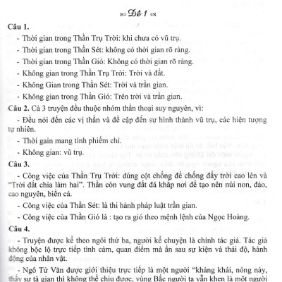 Đề Kiểm Tra Ngữ Văn 10 (Dùng Kèm SGK Kết Nối Tri Thức Vớ Cuộc Sống) - HA