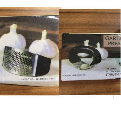 Dụng Cụ ép Nghiền Tỏi Bằng Thép Không Rỉ Garlic Press Có Tay Cầm Tiện Lợi