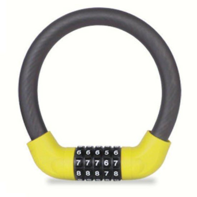 Khóa dây xe đạp 5 số đổi được mã Tặng 1 đôi đèn van