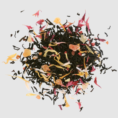 Trà đen Ceylon Basilur cao cấp vị Dâu rừng và nụ tầm xuân – 100g (Hộp thiếc)