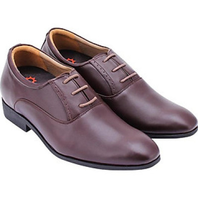 Giày Tăng Chiều Cao Nam Huy Hoàng HT7178 - Nâu