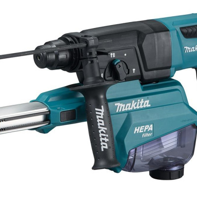 MÁY KHOAN ĐỘNG LỰC VỚI HỆ THỐNG HÚT BỤI 800W MAKITA HR2652 - HÀNG CHÍNH HÃNG