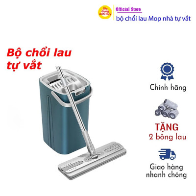 Cây Lau Nhà Tự Vắt Thông Minh MOPScratch Chổi Lau Nhà Tự Vắt Thông Minh Bộ Lau Nhà 360 Độ Cao Cấp Tiện Lợi