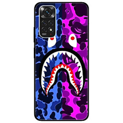 Ốp lưng dành cho Xiaomi Redmi Note 11 4G - Cá Mập Xanh Hồng