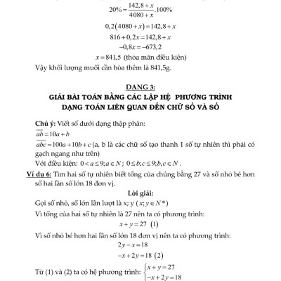 Phương Pháp Giải Các Dạng Toán Thực Tế 9 (Tài Liệu Dùng Chung Cho Các Bộ Sách) - KV