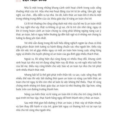 Sách - Kĩ Năng An Toàn Cho Học Sinh - An Toàn Khi Ở Nhà