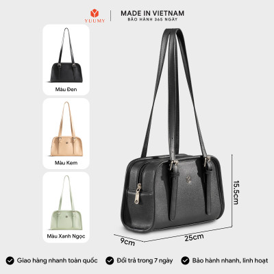 Túi Yuumy ( Thời trang nữ túi tote dáng hộp size 25- Túi xách da Seasand YTX72 )