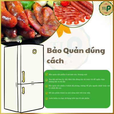 LẠP XƯỞNG TÔM ÍT MỠ THƠM NGON HIỆU TÂN LỘC PHÁT