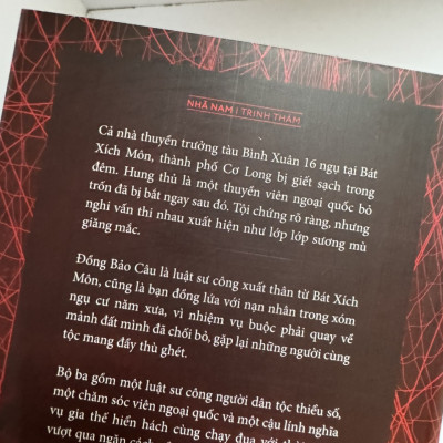 BÓNG ĐÊM BÁT XÍCH MÔN – Án Mạng Cảng Cá - Đường Phúc Duệ - Nhượng Lê dịch - Nhã Nam