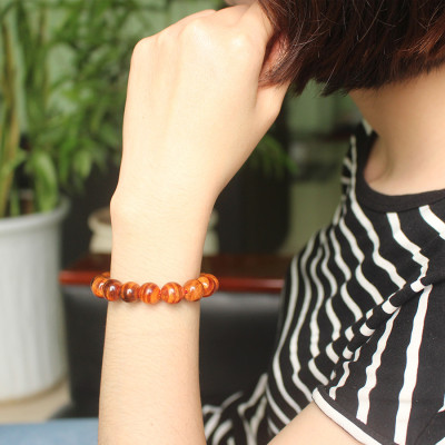 Vòng tay phong thủy gỗ Huyết Long VIP_10 ly, 19 hạt