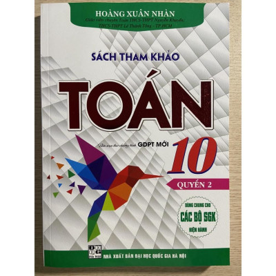 Sách - Sách tham khảo Toán 10 ( quyển 1 + quyển 2)