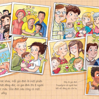 Sách - Người Bạn Kết Nối Bé Nhỏ - Tập 2 - Trong Gia Đình