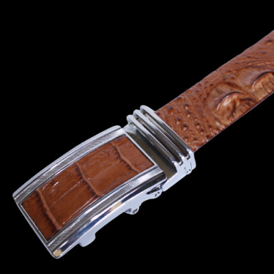 Dây nịt nam da cá sấu Huy Hoàng nguyên con 4P nhiều màu HJ94237-4756-4768-4806 