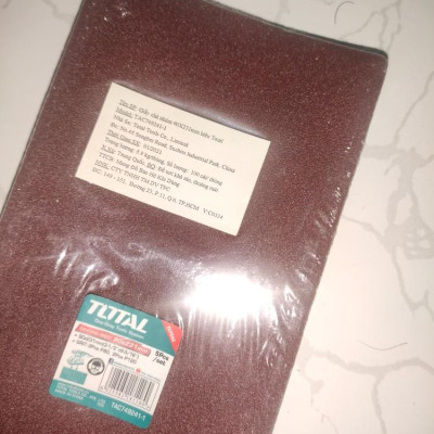 GIẤY CHÀ NHÁM HÌNH CHỮ NHẬT DÙNG CHO MÁY TF1301826 TOTAL TAC749241-1