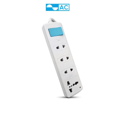 Ổ CẮM công suất lớn AC AES011343 4000W dây 3m, dùng cho bếp điện, bình đun siêu tốc, bảo hành 12 tháng