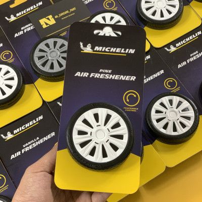 Sáp Thơm  Ô Tô MICHELIN Khử Mùi Xe Hơi Cao Cấp - Michelin Organic Can Air Freshener (Hàng Chính Hãng) mùi hương pine