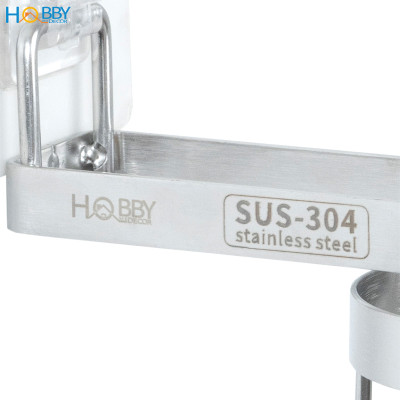Giá móc treo muỗng vá đa năng xoay tròn inox 304 Hobby home decor MX6S