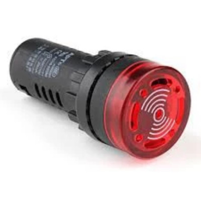 Đèn và còi báo CNC ND16-22/220V phi 22 chuyên tủ điện