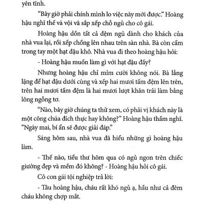 Sách - Truyện Cổ Tích Thế Giới Chọn Lọc - Công Chúa Và Hạt Đậu (Tái Bản 2025)
