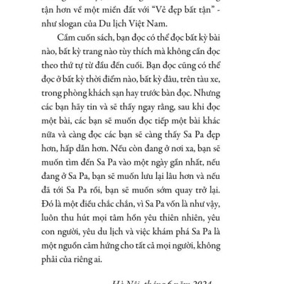 SaPa giữa trời mây trắng (bản in 2024)